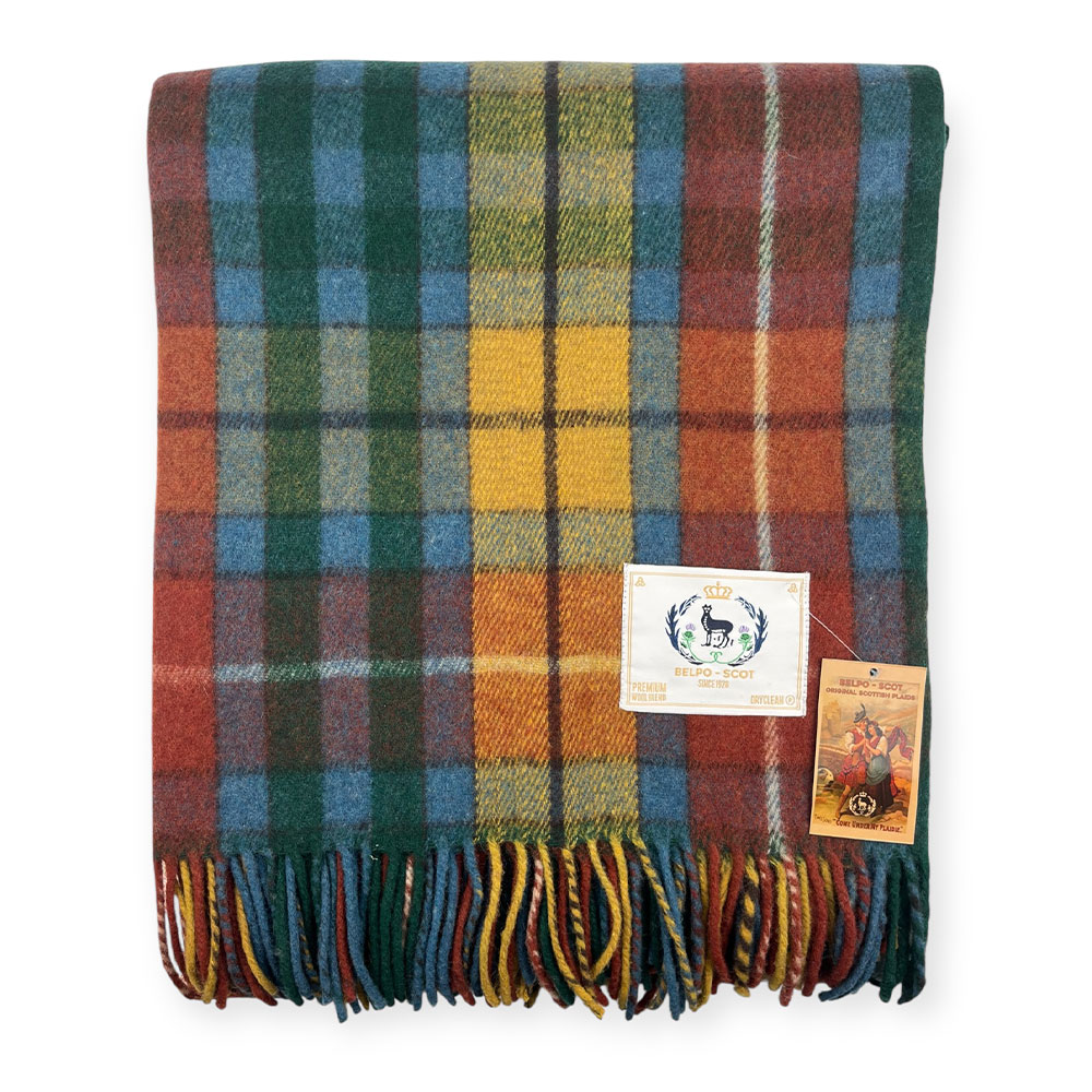 Plaid wol Antique Buchanan New | Belpo Leather Care