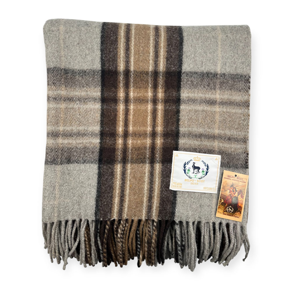 Plaid wol Mackellar | Belpo Leather Care