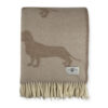 Plaid wol Teckel Sand/ coffee | Belpo Leather Care