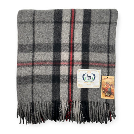Plaid wol Thomson Grey | Belpo Leather Care