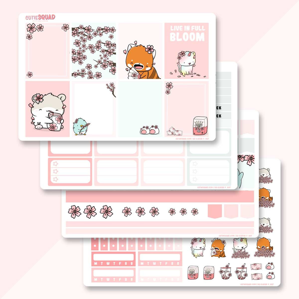 Planner Kit - Sakura Season | CutieSquad