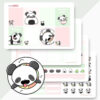 Planner Kit - Sushi Pandas | CutieSquad