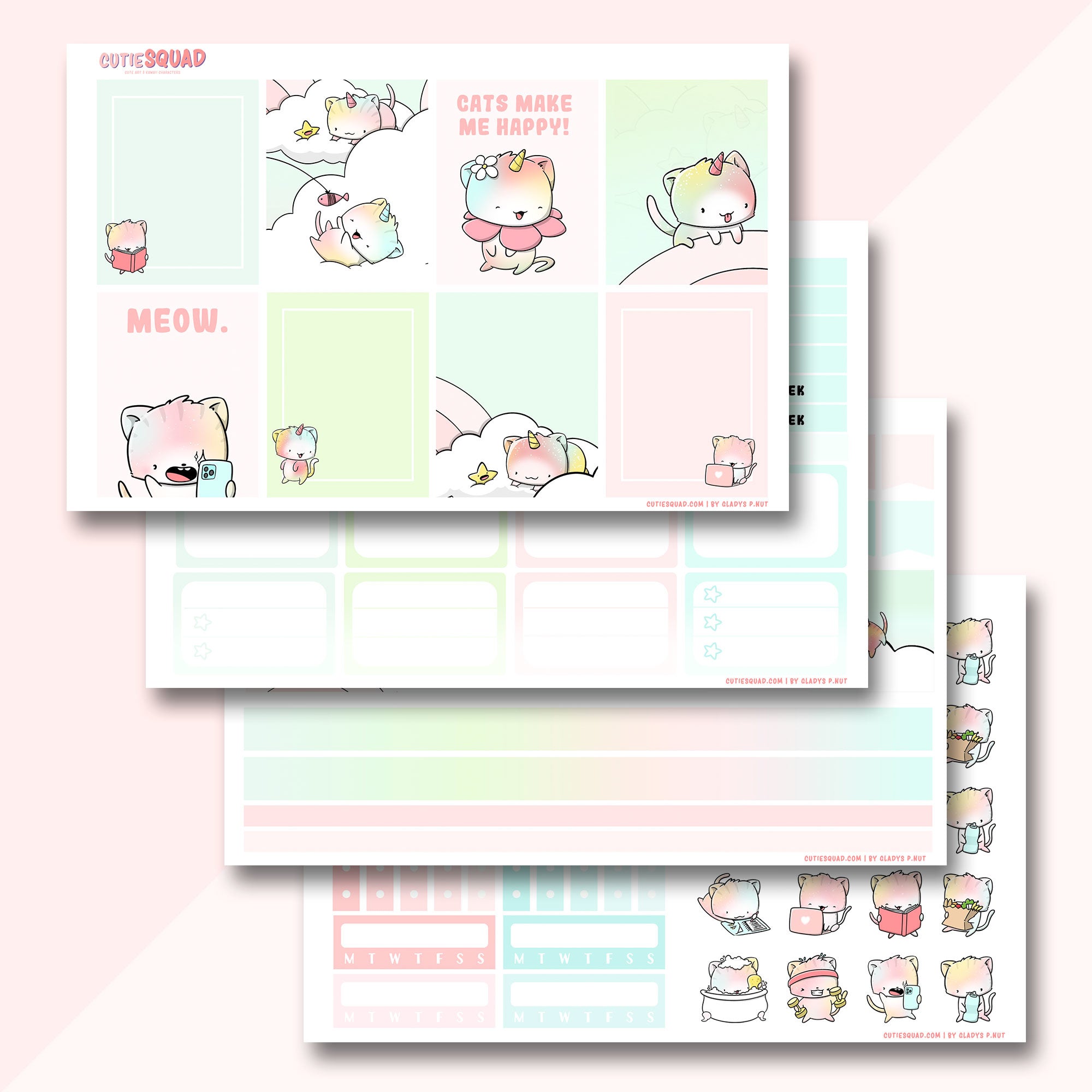 Planner Kit - Unikitties (LIMITED!) | CutieSquad