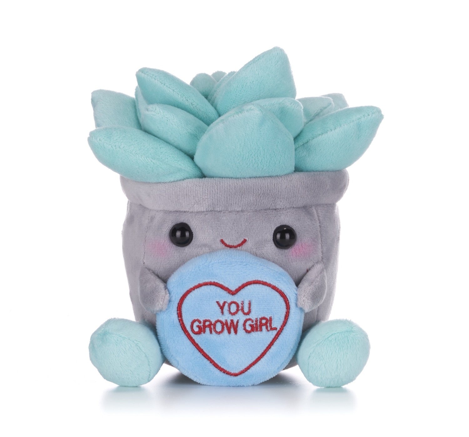 Plant knuffel - You grow girl - 18 cm | Love Hearts