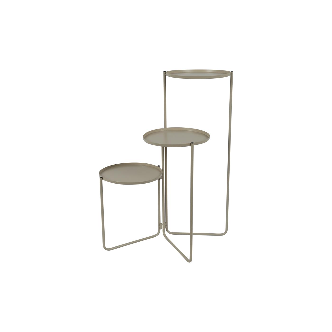 Plantenstandaard beige 50x35x70cm | Countryfield