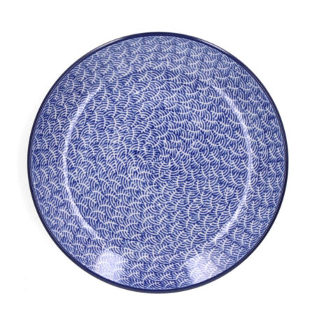 Plate 20cm - Waves | Bunzlau Castle