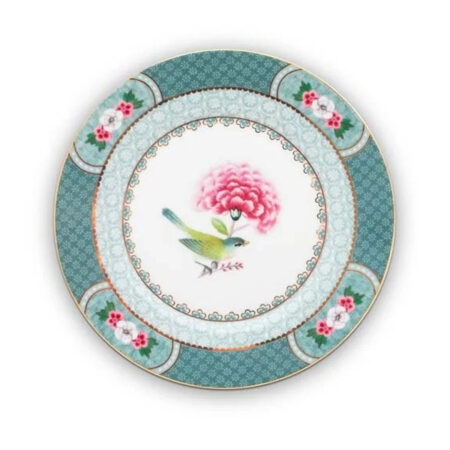 Plate Blushing Birds Blue 17cm | PiP Studio