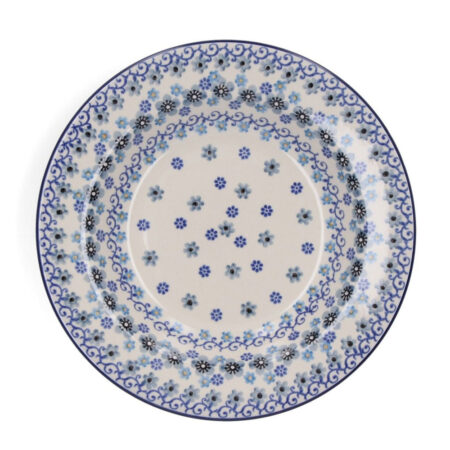 Plate deep 23.5cm - Winter Garden | Bunzlau Castle
