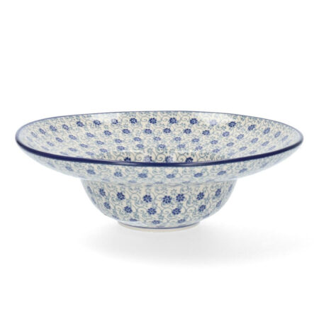 Plate for pasta 25cm - Flower Fountain | Bunzlau Castle