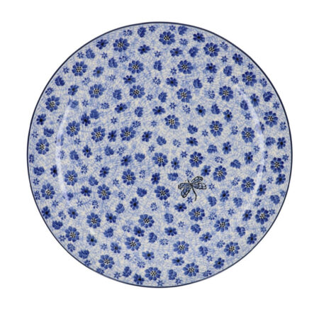 Plate for pizza - Dragonfly | Bunzlau Castle