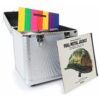 Platenkoffer 12" voor 80 platen - Power Dynamics RC100 Zilver | Power Dynamics