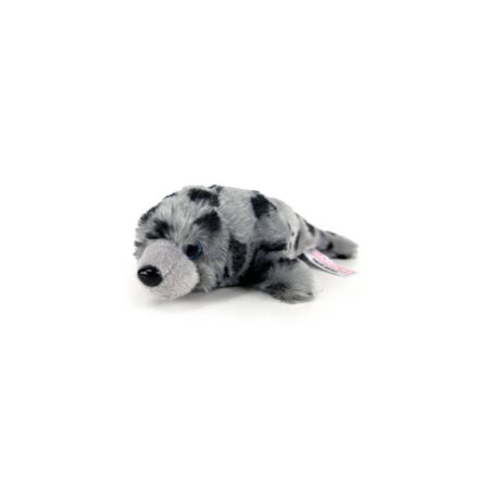 Pluche Zeehond grijs gestipt 22cm | Merkloos