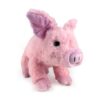 Pluche varken 24cm met kraalogen | Merkloos