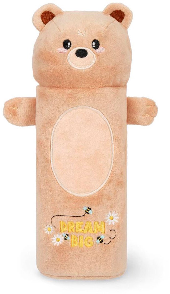 Pluchen etui - Super Soft- Teddybeer - Legami | Legami