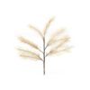 Pluimgras tak met LED 72cm Coffee | HBX natural living