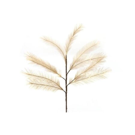 Pluimgras tak met LED 72cm Coffee | HBX natural living