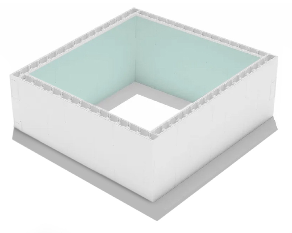 Plunge Pool blokkenset Polystyreen - 2