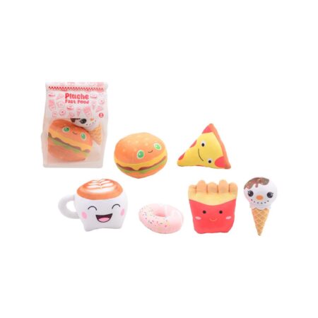 Plush&Play 2 stuks fastfood in zak | Johntoy