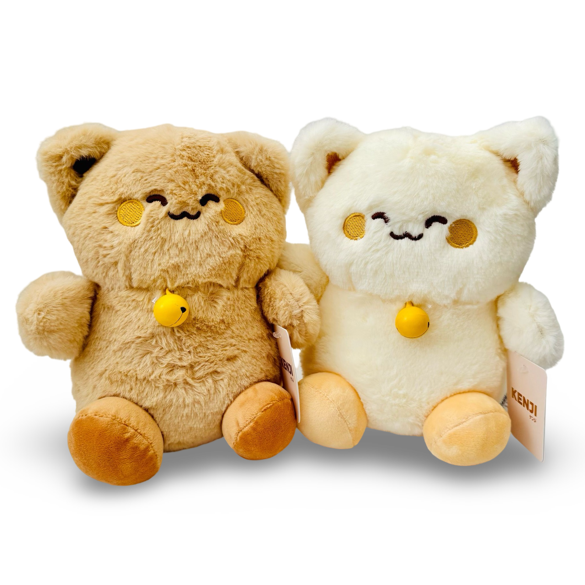 Plushie Bell Cat 20 cm - Diverse | Kenji