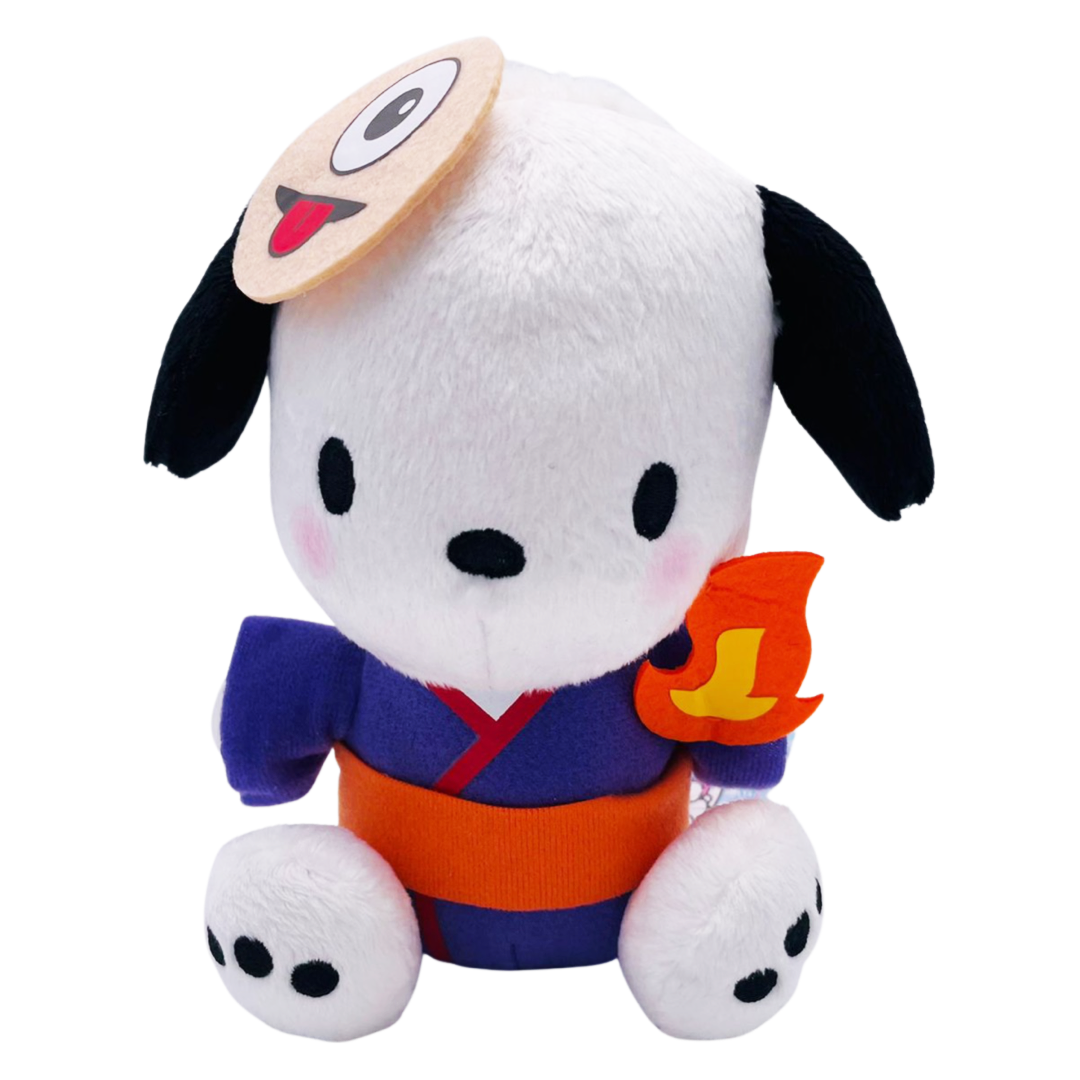 Pochacco Paars - Minna de Kimodameshi - 16 cm | Sanrio
