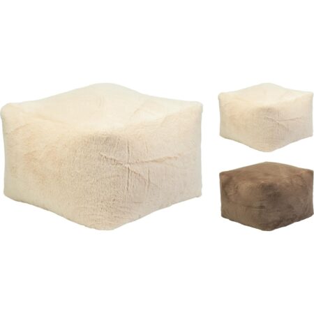 Poef imitatiebont 40x40cm | Home & Styling