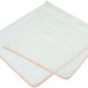 Polyester Rijst Kooknet - Wit met Beige Rand - 100 x 100cm | Tokyo Design Studio