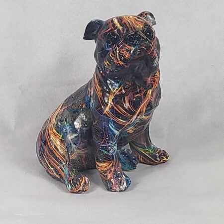 Polystone Beeldje zittende hond | Gave Specials