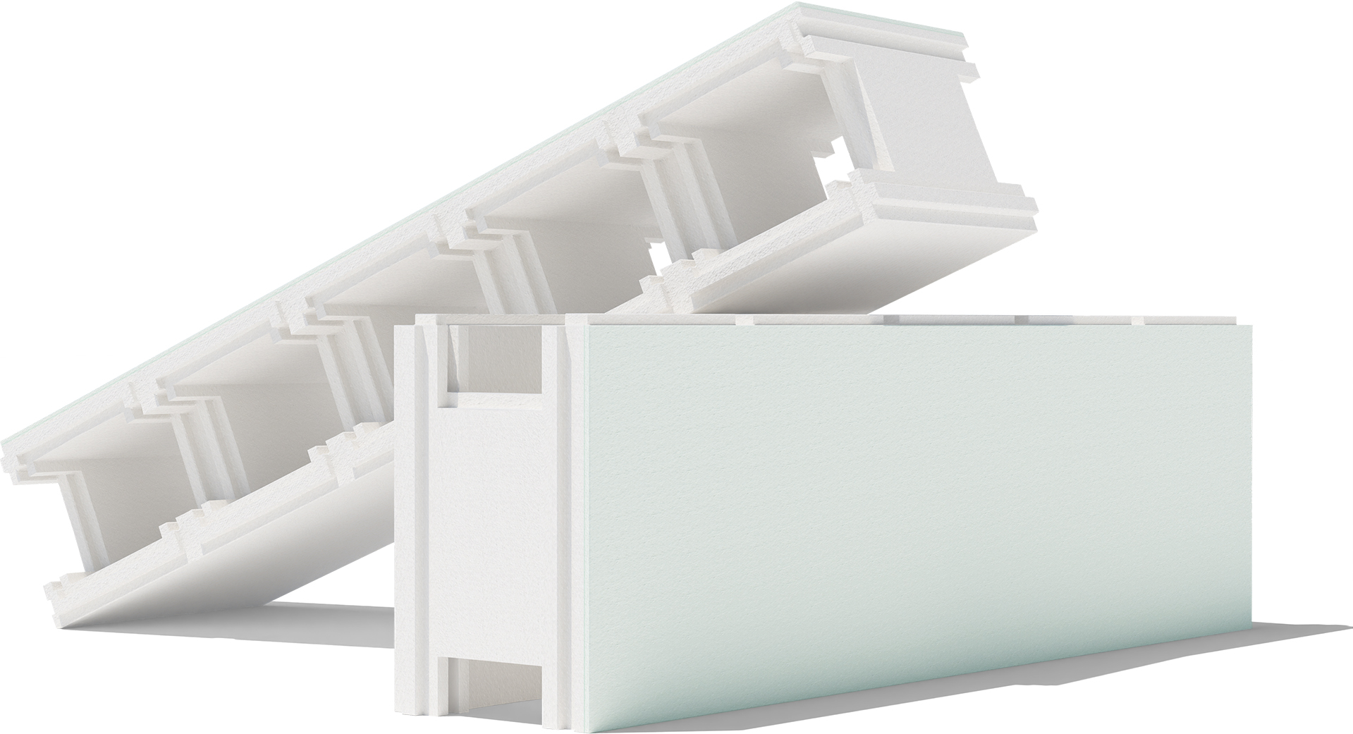 Polystyreen zwembadblok High density - 125 x 25 x 30 cm | Styropool