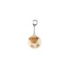 Pom pom sleutelhanger schaap 8x7