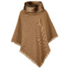 Poncho Silverfir Camel Twill | Dubarry