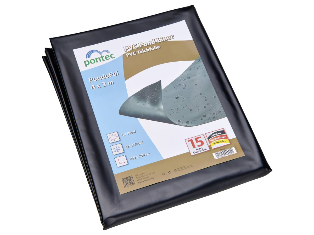 Pontec PVC vijverfolie voorverpakt - 4 x 3 meter | Pontec