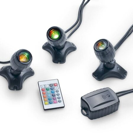 Pontec PondoStar led RGBW vijververlichting - 3 stuks | Pontec