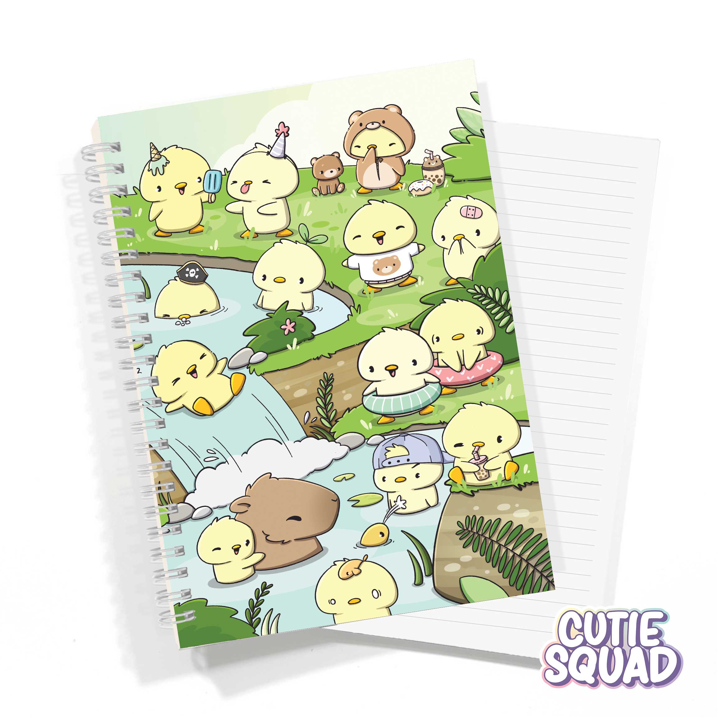 Poolparty Notebook A5 - CutieSquad | CutieSquad