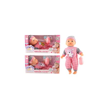 Pop met 10 geluiden en accesoires 30cm | Merkloos
