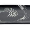 Porseleinen Bord - Black Maru - Zwart/Wit - 34 x 19cm | Geen Merk