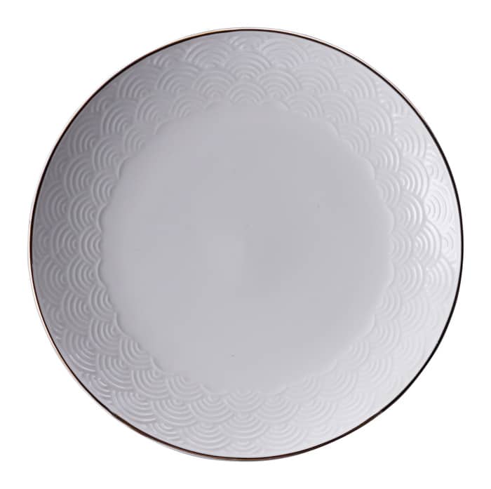 Porseleinen Bord - Tokyo Design Studio - Nippon White - Golven - 16