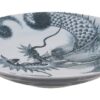 Porseleinen Bord met Draakontwerp - The Oriental Shop - 25.3 x 5.2 cm