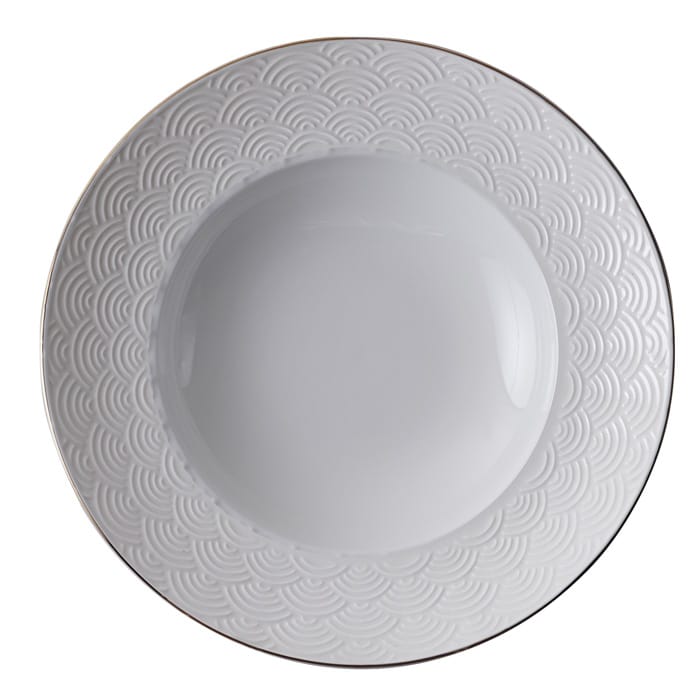 Porseleinen Diep Bord Golven - Tokyo Design Studio Nippon White - 13cm 50ml | Tokyo Design Studio