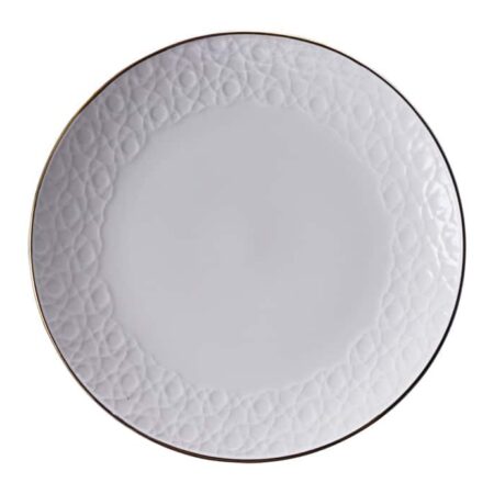 Porseleinen Gebaksbord - Tokyo Design Studio Nippon White - Strepen - 16.5cm | Tokyo Design Studio