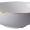 Porseleinen Kom Golven - Nippon White - 780ml 19 x 5.5cm | Tokyo Design Studio