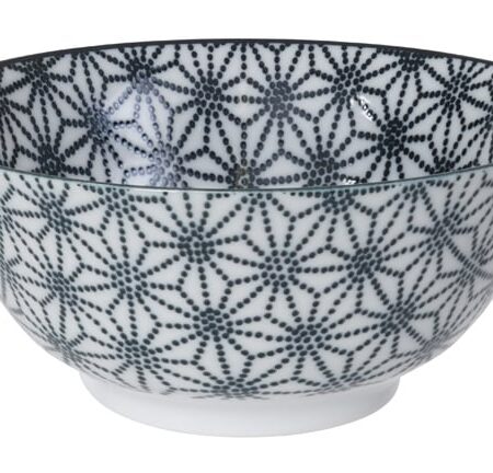 Porseleinen Kom Nippon Black - Tokyo Design Studio - 500ml - 15.2 x 6.7cm | Tokyo Design Studio