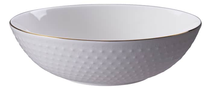 Porseleinen Kom Nippon White - Tokyo Design Studio - Sterren 1100ml 21x6.3cm | Tokyo Design Studio