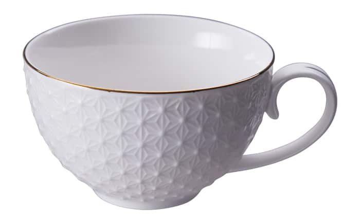 Porseleinen Kopje Ster - Nippon White - Gouden Rand - 250ml | Tokyo Design Studio