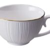 Porseleinen Kopje Wit met Gouden Rand - Nippon White - 100ml | Tokyo Design Studio