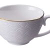 Porseleinen Kopje met Gouden Rand - Nippon White - 100ml | Tokyo Design Studio