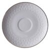 Porseleinen Onderzetter Nippon White - Wit met Gouden Strepen - 250ml | Tokyo Design Studio