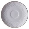 Porseleinen Onderzetter met Sterpatroon - Nippon White - 250ml