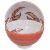 Porseleinen Rijstkom - Tokyo Design Studio Seafood - 300ml - 11.2 x 7.2cm | Tokyo Design Studio