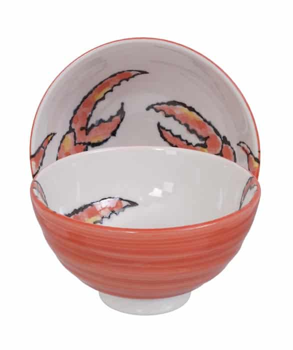 Porseleinen Rijstkom - Tokyo Design Studio Seafood - 300ml - 11.2 x 7.2cm | Tokyo Design Studio