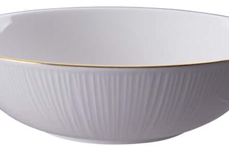Porseleinen kom Nippon White - Tokyo Design Studio - 1100ml 21x6.3cm | Tokyo Design Studio